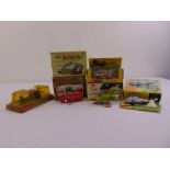 A quantity of boxed diecast to include Corgi Chitty Chitty Bang Bang 266, Dinky Toys Sea King