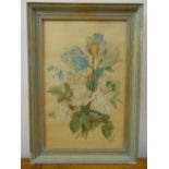 R.Thimothee framed watercolour still life of flowers, signed bottom right dated 1923, 48 x 31cm
