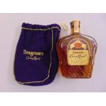 Seagrams Crown Royal Canadian whisky, 70cl