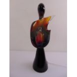 A Murano studio glass figurine title Maternita by Dino Rosin with certificate