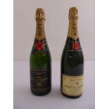 Moet and Chandon Millesime Blanc vintage 1996 and Moet and Chandon Brut Imperial