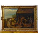 William Geddes framed oil on canvas titled Children at Play, signed and dated bottom left, 63.5x