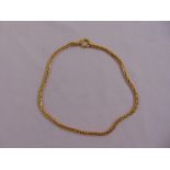18ct yellow gold fancy link necklace, approx total weight 28.0g
