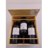 Chateau Sociando Mallet Haut Medoc 2014 six magnums in original fitted wooden crate