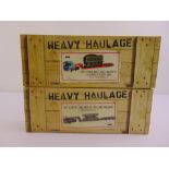 Corgi Heavy Haulage CC11909 ERF EC low loader & steel casting load Bowring Transport Ltd and CC13213