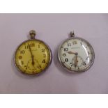 Two Jaeger-LeCoultre military pocket watches, GSTP F040885 and GSTP M45457, both A/F