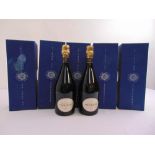 Champagne Henriot Reims France five 75cl bottles of Cuv‚e des Enchanteleurs Brut vintage 1995 all in