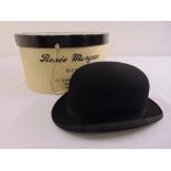Scott & Co. by appointment to the Queen, black bowler hat in original packaging