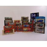 A quantity of Corgi diecast to include cars, trucks, utility and military vehicles, all in