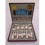 Viners Dubarry Classics silver plated canteen for six place settings