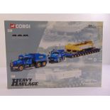 Corgi Heavy Haulage limited edition 18002 Pickfords Scammell Contractor (x2) with Nicholas bogie