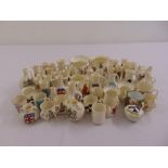 A quantity of crested china to include St Thomas Hospital, Guys Hospital and St Bartholomews (50)