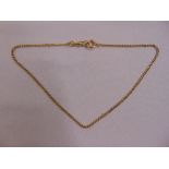 9ct gold Albert chain, approx total weight 12.6g