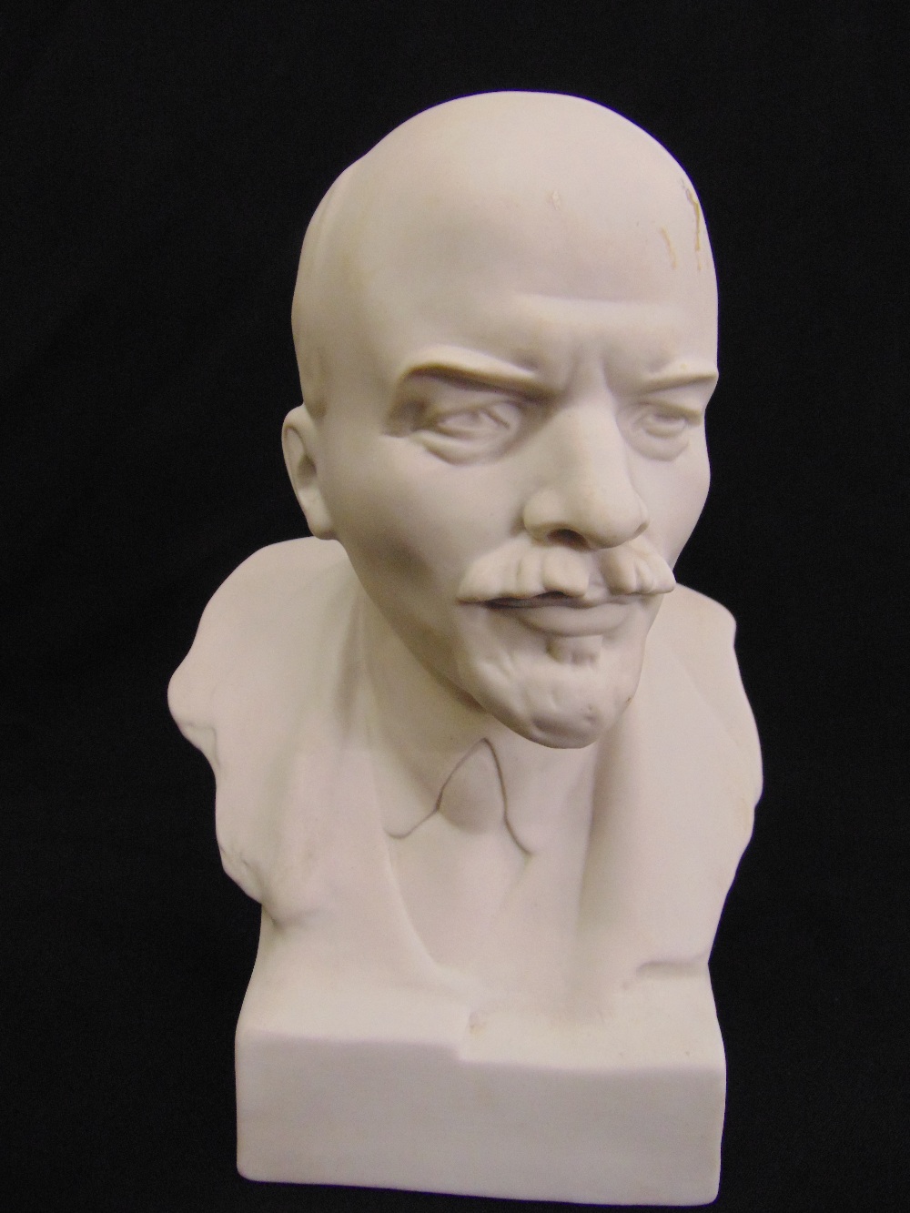 A Parianware bust of Vladimir Lenin