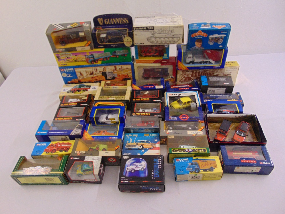 A quantity of Corgi diecast to include Classics, Dibnahs Choice, Showmans, all in good condition and