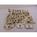 A quantity of Sevenoaks crested china to include Goss (55)