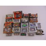 A quantity of diecast motorbikes to include Maisto, all in good condition and original packaging (