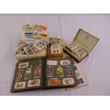 A quantity of cigarette cards of various subjects