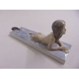 Royal Copenhagen figurine of a naked mermaid by Christian Thomson 1212