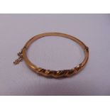 9ct yellow gold bracelet, approx total weight 5.9g