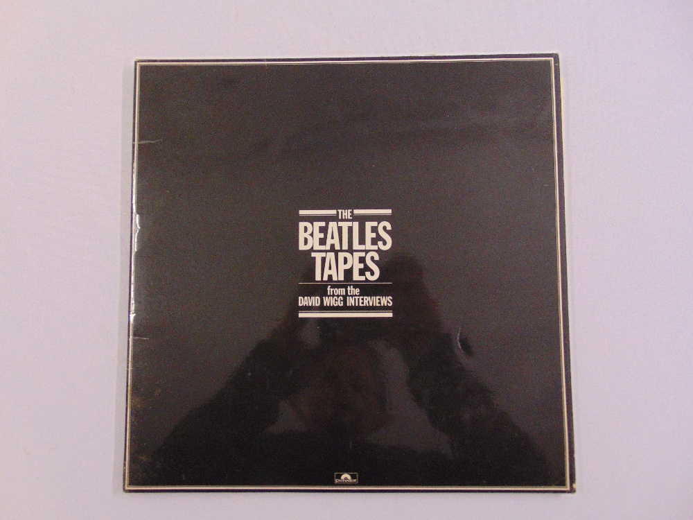 The Beatles Tapes from the David Wiggs interviews double vinyl record pack in original sleeve