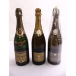 Louis Roederer Champagne three 75cl bottles vintages 2000, 2006 and 2009
