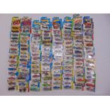 A quantity of Mattel HotWheels diecast all in good condition and original packaging (130)