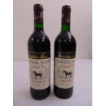 Mahler-Besse le Fer de Cheval Noir, Saint-Emilion vintage 1995, two 75cl bottles