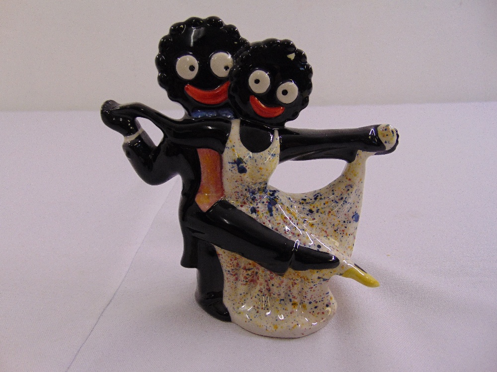 Carltonware figurine of dancing partners, marks to the base