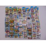 A quantity of Mattel HotWheels diecast all in good condition and original packaging (130)