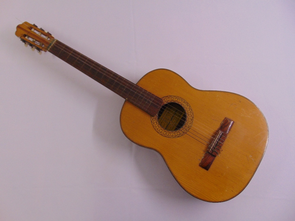 A 1950s Italian guitar by the Fratelli Indelicato with original label