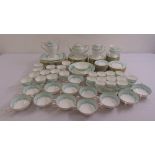 Tuscan Aristocrat dinner service to include plates, bowls, cups, saucers and a teapot (95)