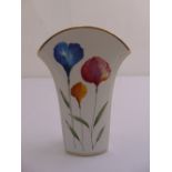 Rosenthal Studioline vase decorated with flowers, marks to the base