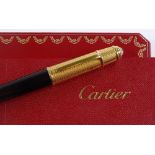 A Cartier Pasha De Cartier Ballpoint pen, boxed with papers