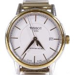 A Tissot Luxury Powermatic 80 Automatic wristwatch, stainless steel case with 23 jewel movement