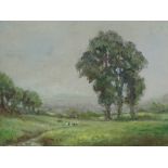 Betty Bryceson, oil on board, Turners Hill, 16" x 20", framed