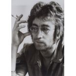 Spud Murphy, photographic print, portrait of John Lennon, signed in pencil, no. 380/750, image