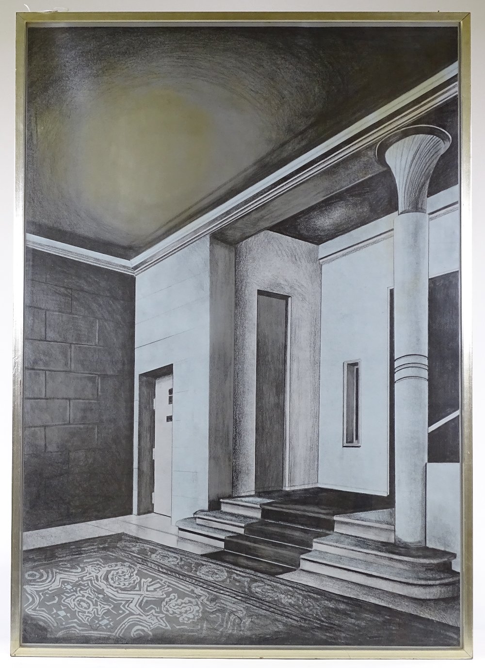 Lowell Nesbitt (American died 1993), offset lithograph interior scene, from an edition of 75,