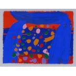 Albert Irvin, colour screen print, abstract composition, signed in pencil, 2000, printer's proof,