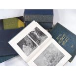 A group of art reference books, including Royal Academy Pictures 1903 - 1907, 1891, and Axel