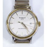 A Tissot Luxury Powermatic 80 Automatic wristwatch, stainless steel case with 23 jewel movement