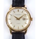 An 18ct gold International Watch Company (IWC) Schaffhausen Automatic wristwatch, circa 1950s,
