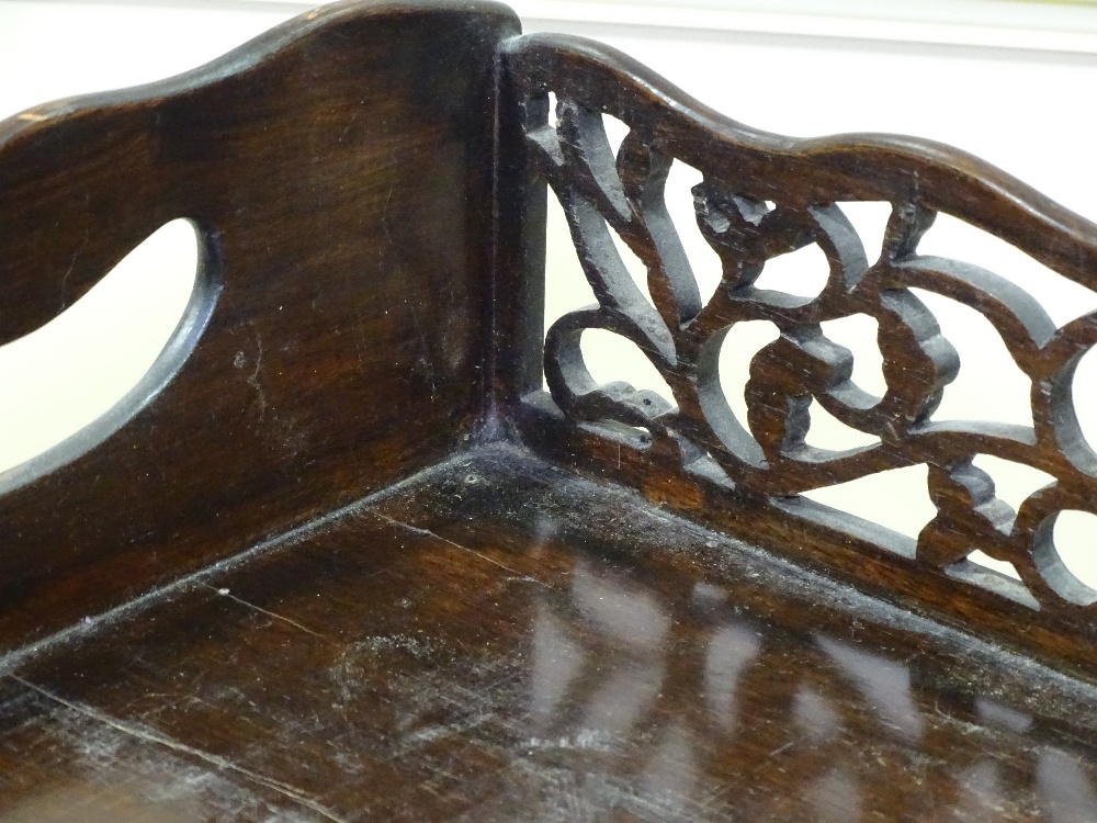 A mahogany bookstand on carved base - Image 3 of 4