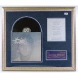 John Lennon, Imagine, album signed in pen and dated 1979, framed with Certificate of Authenticity