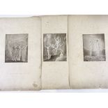 William Black, collection of 19th century prints, unframed