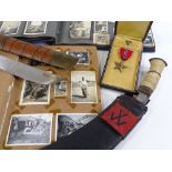 A collection of items relating to Second War, Burma and the Gurkhas, comprising a Bronze Star
