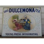 A Victorian / Edwardian show card advertising sign for Choice Dulcemonat, 24" x 18"