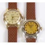 A Fluva 17 jewel Automatic wrist watch, and an Ingersoll Triumph Mechanical wrist watch, both