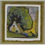 Marc-Aurele Fortin (1888 - 1970), colour lithograph, Paysage Rustique, signed in pencil, no. 402/