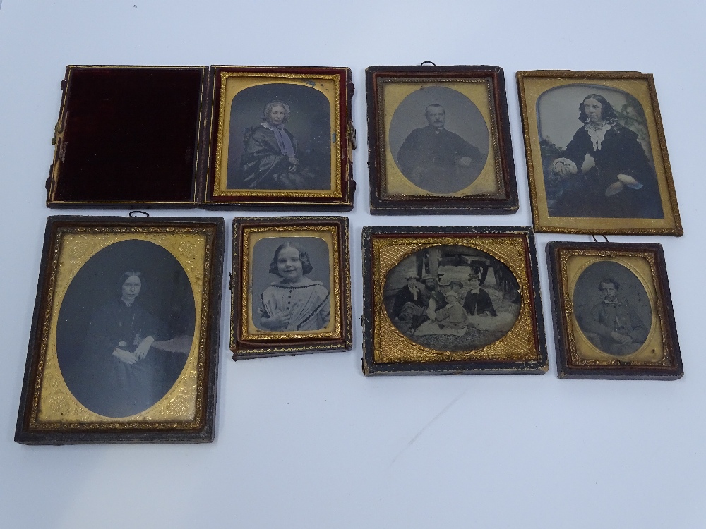 A socio-historic collection of family daguerreotype photos, and items relating to the Duckham and - Image 19 of 34